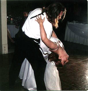 Jacques and Liz during their first dance