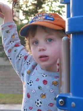 Joël in the park