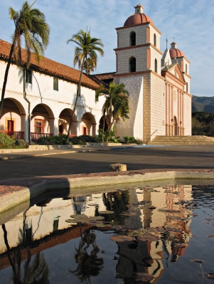 La mission de Santa Barbara